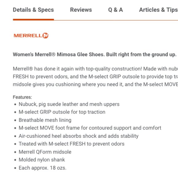 Merrell Casual Urban Shoe "Mimosa Glee" (8.5) - Picture 14 of 14